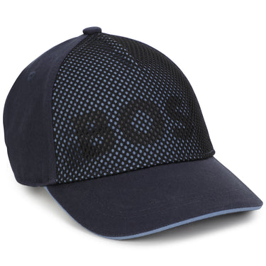 Gorra BOSS azul para niños y adolescentes